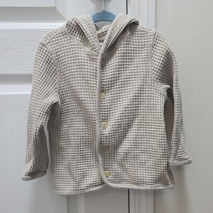 H&M Organic Cotton Waffle Knit Top